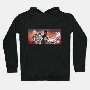 Cyberpunk lineup Hoodie